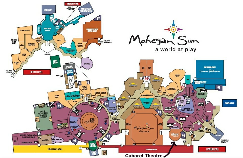Mohegan Sun Map CVLN RP